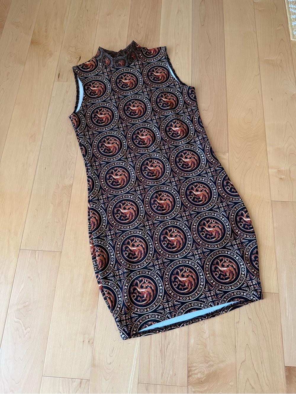 Blackmilk Targaryen High Neck Toastie Dress